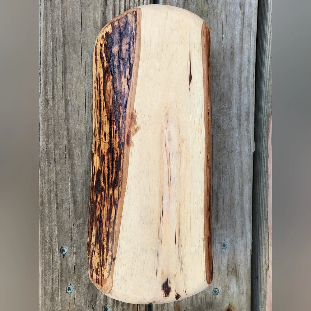 Rustic Rectangle Hickory 12.5